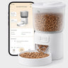 Smart Wi-Fi Automatic Cat Feeder — App-Programmable Timed Dry Food Dispenser