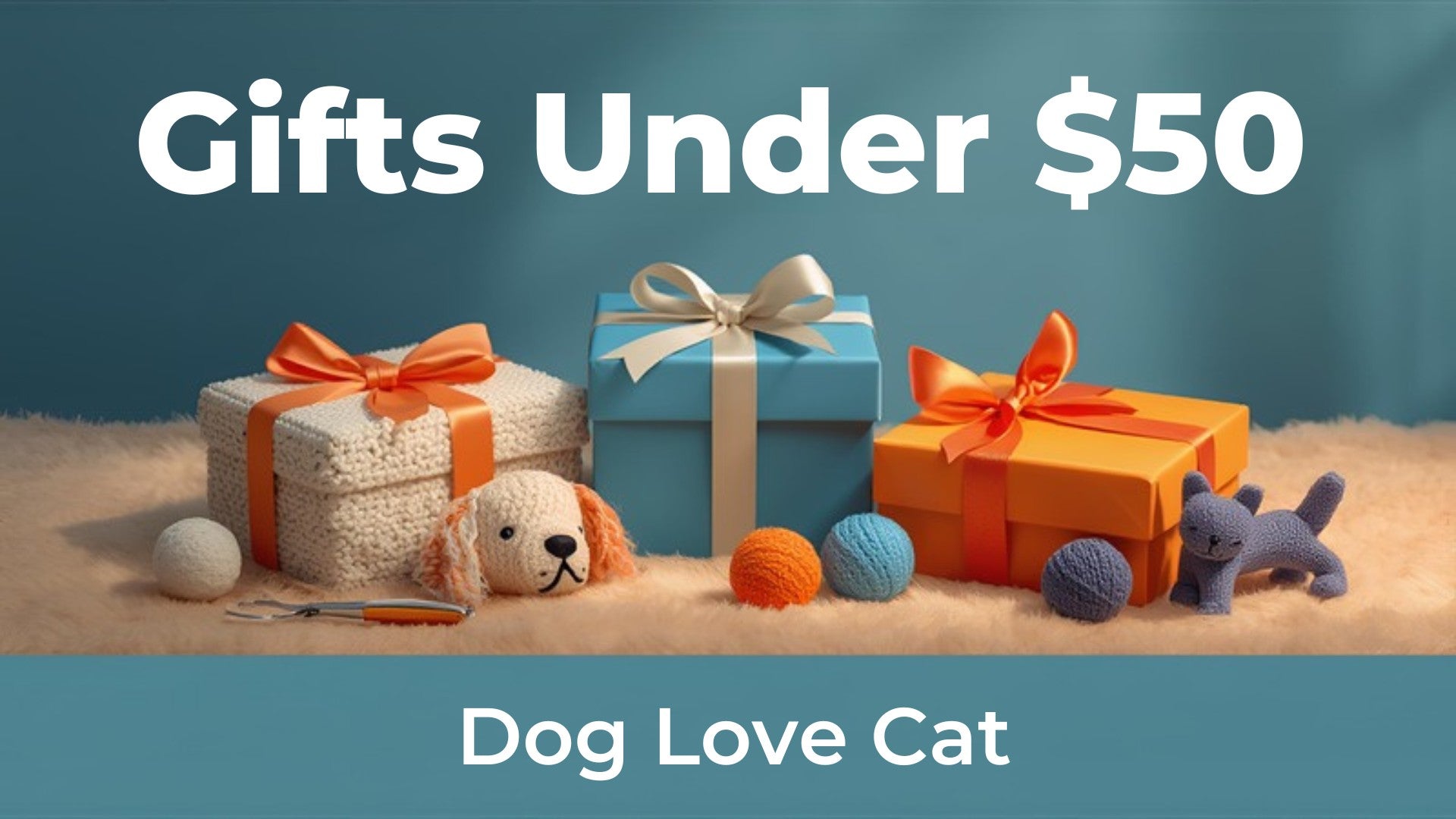 Pet gifts under fifty dollars