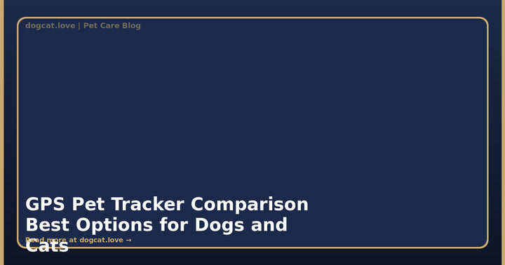GPS Pet Tracker Comparison: Best Options for Dogs and Cats