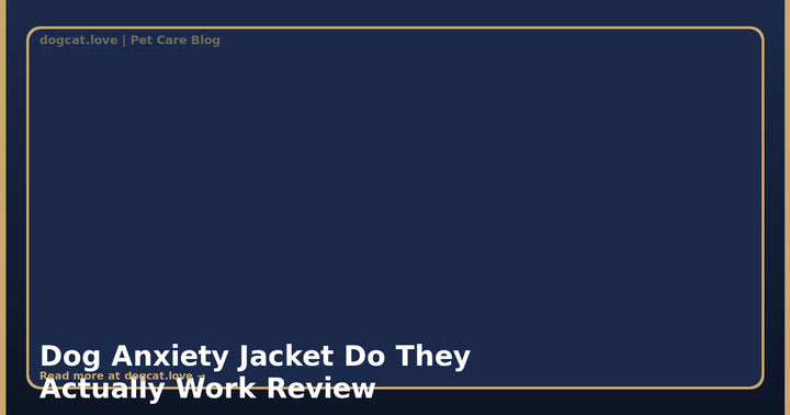 Dog Anxiety Jacket: Do They Actually Work? (Full Review)