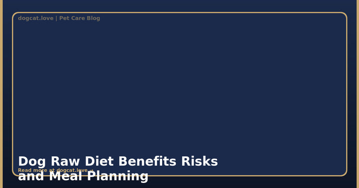 Dog Raw Diet: Benefits, Risks, and Meal Planning Guide