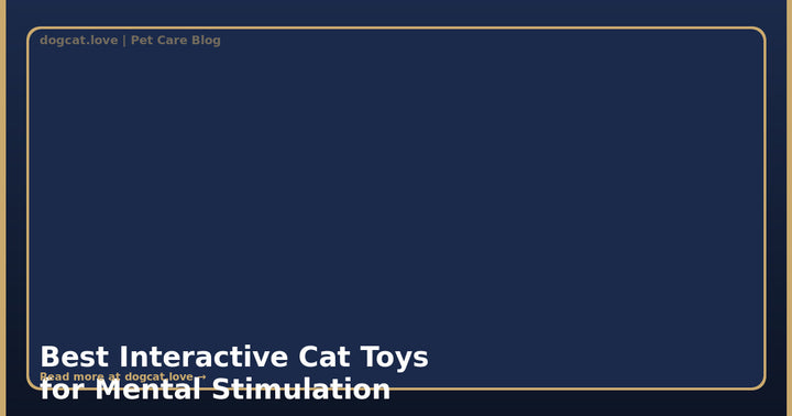 Best Interactive Cat Toys for Mental Stimulation 2026