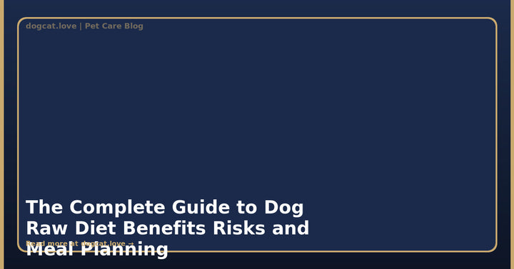 Dog Raw Diet: Benefits, Risks, and Complete Meal Planning Guide