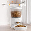 Smart Wi-Fi Automatic Cat Feeder — App-Programmable Timed Dry Food Dispenser