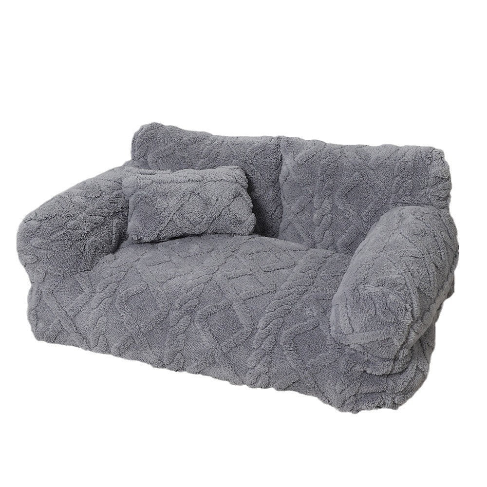 Warming Pet Bed — Cozy Washable Sofa Bed for Dogs & Cats