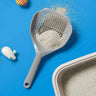 Ergonomic Plastic Litter Scoop — Pet Waste Cleanup Tool