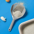 Ergonomic Plastic Litter Scoop — Pet Waste Cleanup Tool