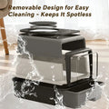 Pull-Out Drawer Cat Litter Box — No-Scoop Convenient Design