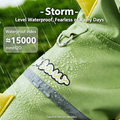 Dinosaur Dog Raincoat — Waterproof Full-Body With Tail