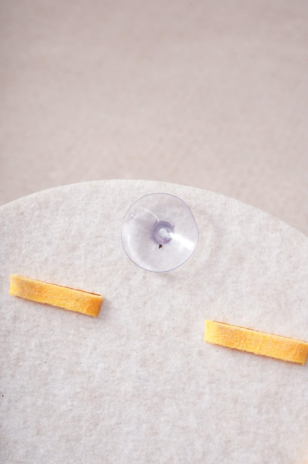 Cat Puzzle Toy with Ball and Spring-loaded Wand Felt Indoor...