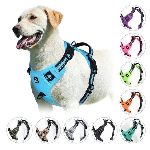 Adjustable No-Pull Dog Harness