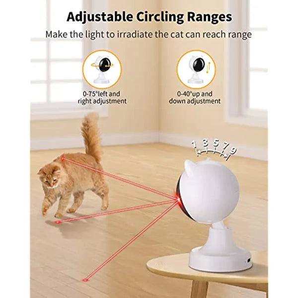 Interactive Laser Cat Toy Automatic Rotating