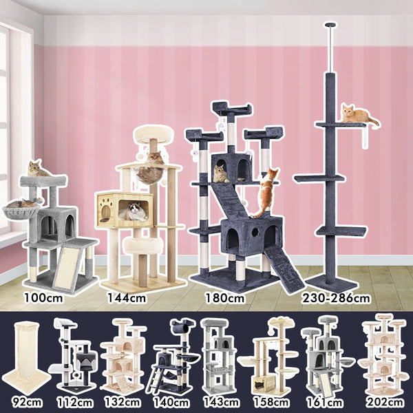 Cat Tree Tower Multi-Level with Scratching Posts