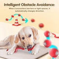 Cat Interactive Ball Toy, Automatic Rolling Ball with Tail, Rechargeable Smart Pet Interactive Toy, 