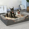Orthopedic Dog Bed — Waterproof Memory Foam Bed for Senior & Large Breeds