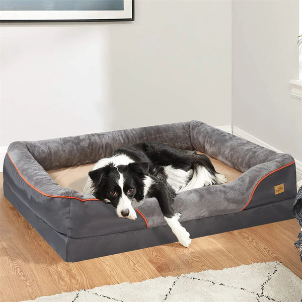 Orthopedic Memory Foam Dog Bed Waterproof