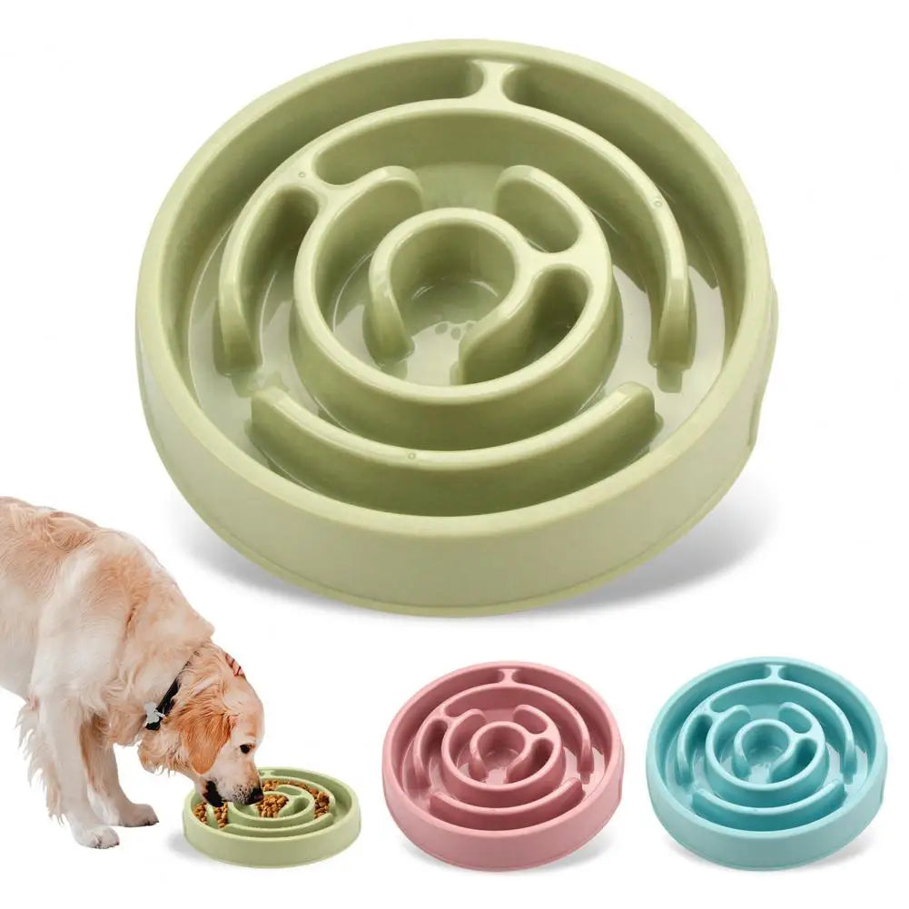 Puzzle Pet Feeder Slow Feeder Dog Bowl Maze Puzzle Pet Dish Anti