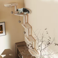 Modular Cat Wall Climbing Shelf with Cat Balls — Space-Saving