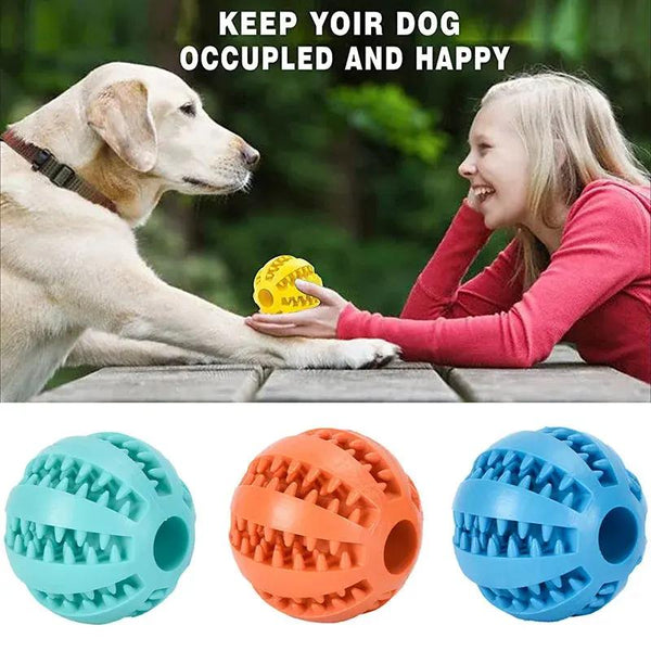 Interactive Dog Treat Ball
